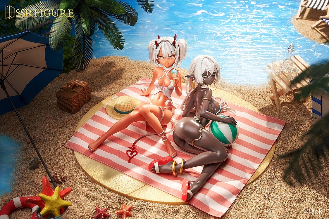 [With Bonus Postcard] SSR Scaled Figure 1/7 Caffeine-Chan - Summer Ver. Illustration by lack By Infinity Studio