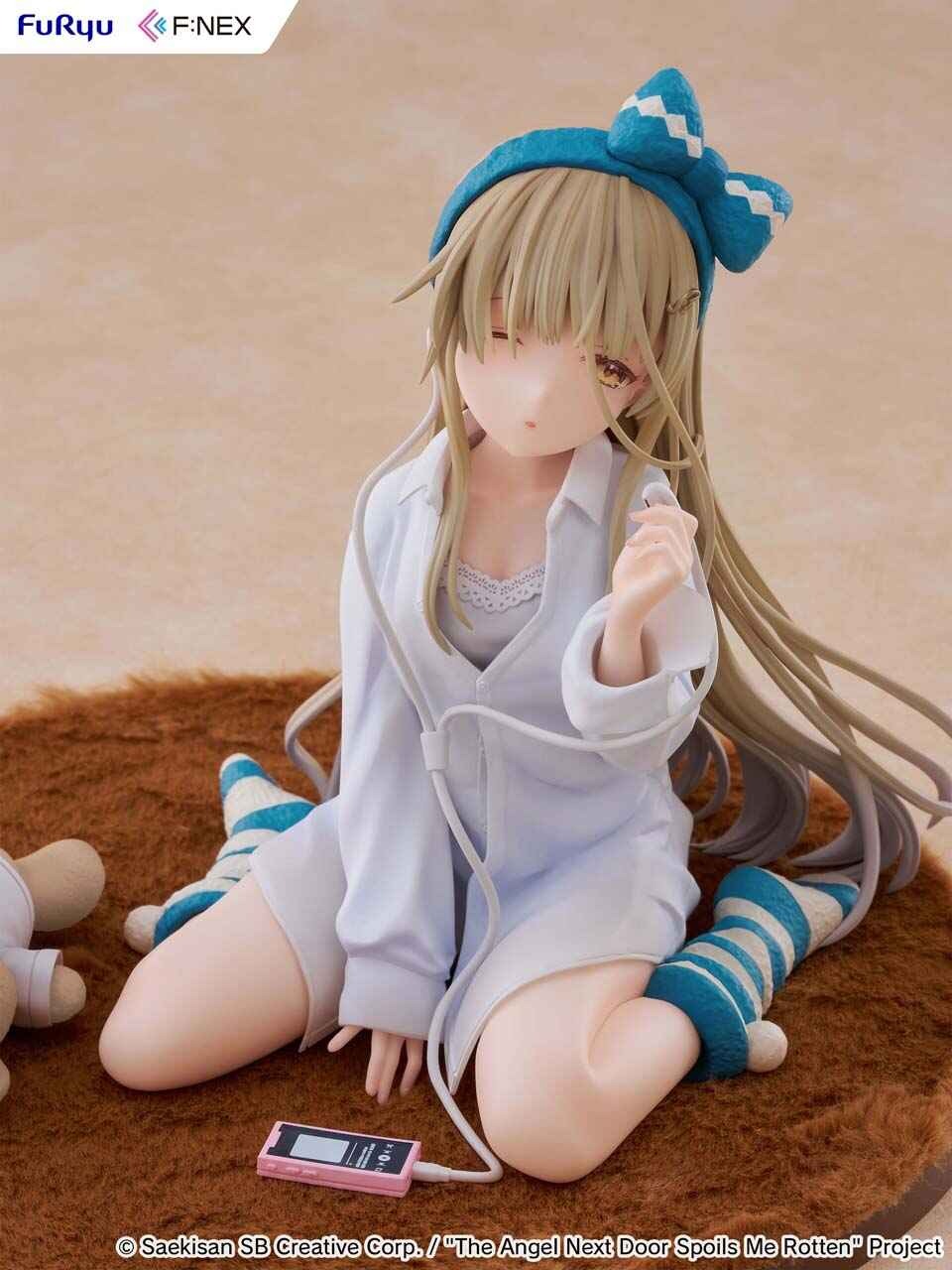 Scaled Figure 1/7 Shiina Mahiru - Relax Ver. Otonari no Tenshi-sama ni Itsunomanika Dame Ningen ni Sareteita Ken By F:NEX