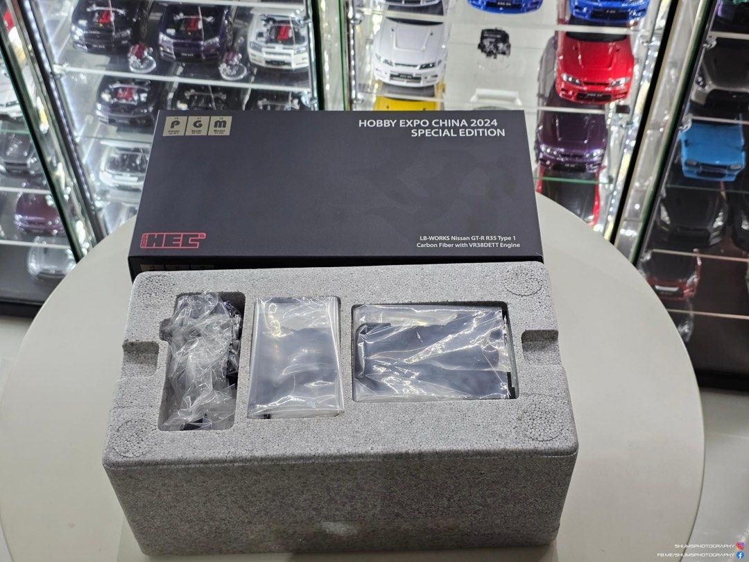 Scaled 1:18 Liberty Walk Nissan GT-R R35 Carbon Fiber HEC Limited Edition 2024 By PGM Private Goods Model