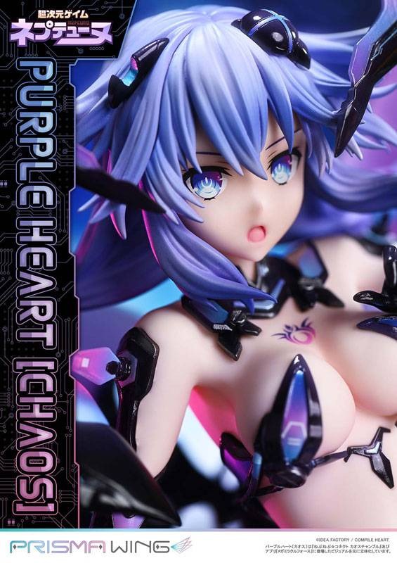 Prisma Wing Scaled Figure 1/7 Purple Heart - Chaos Ver. Hyperdimension Neptunia By Prime 1 Studio