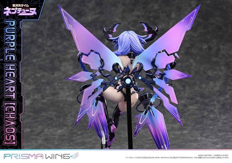 Prisma Wing Scaled Figure 1/7 Purple Heart - Chaos Ver. Hyperdimension Neptunia By Prime 1 Studio