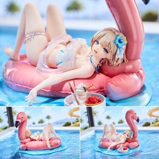 Scaled Figure 1/7 Justia - Hot Summer Dream Ver. Brown Dust II By Hobby Sakura