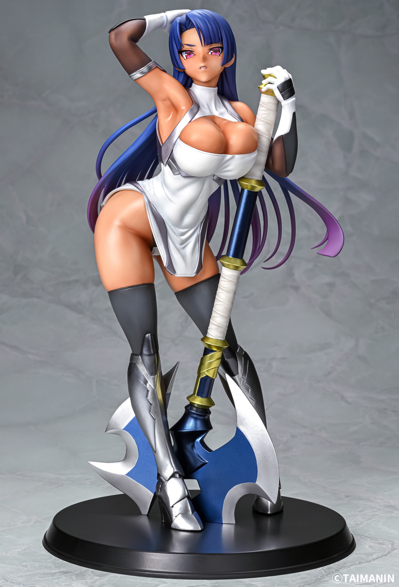 [Cast Off] Scaled Figure 1/6 Pale Yatsu Mauve Murasaki - Tanned Ver. Taimanin RPGX By Q-Six