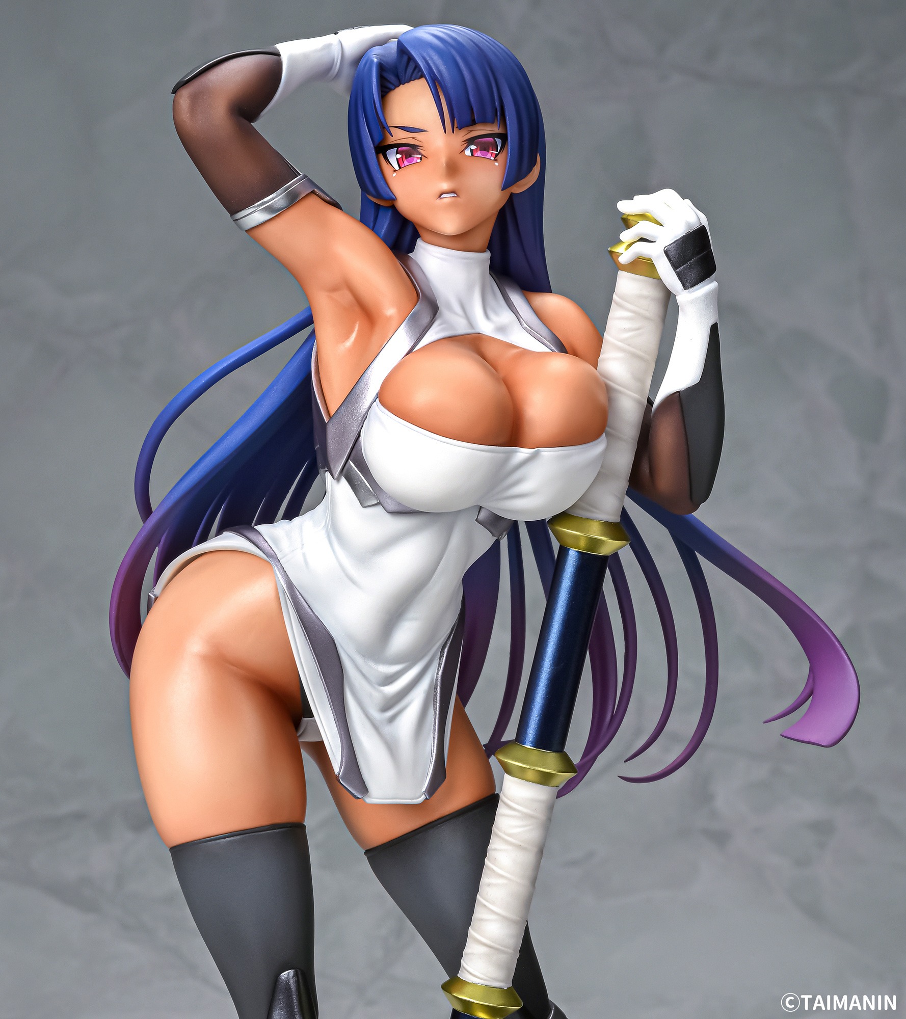 [Cast Off] Scaled Figure 1/6 Pale Yatsu Mauve Murasaki - Tanned Ver. Taimanin RPGX By Q-Six