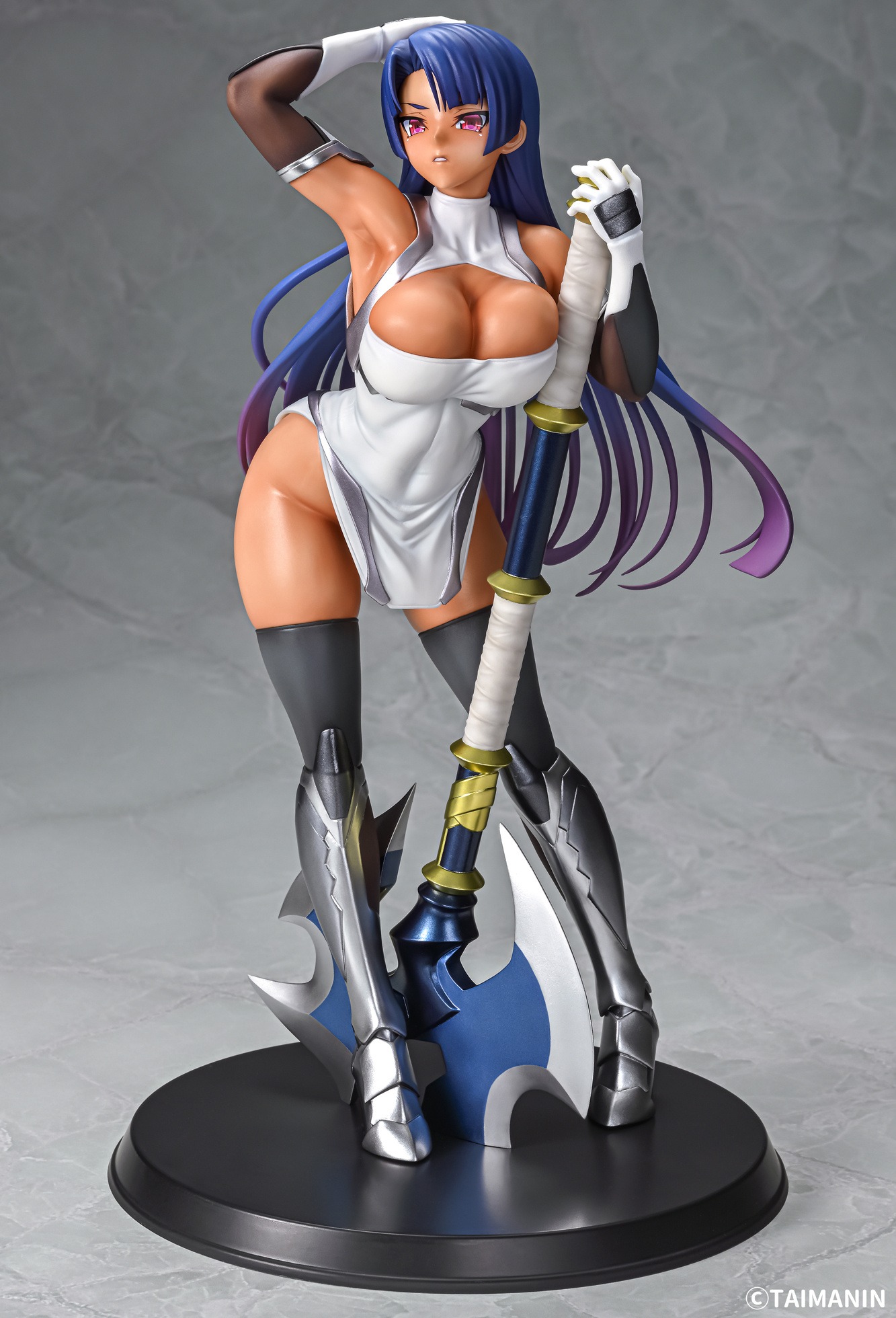[Cast Off] Scaled Figure 1/6 Pale Yatsu Mauve Murasaki - Tanned Ver. Taimanin RPGX By Q-Six