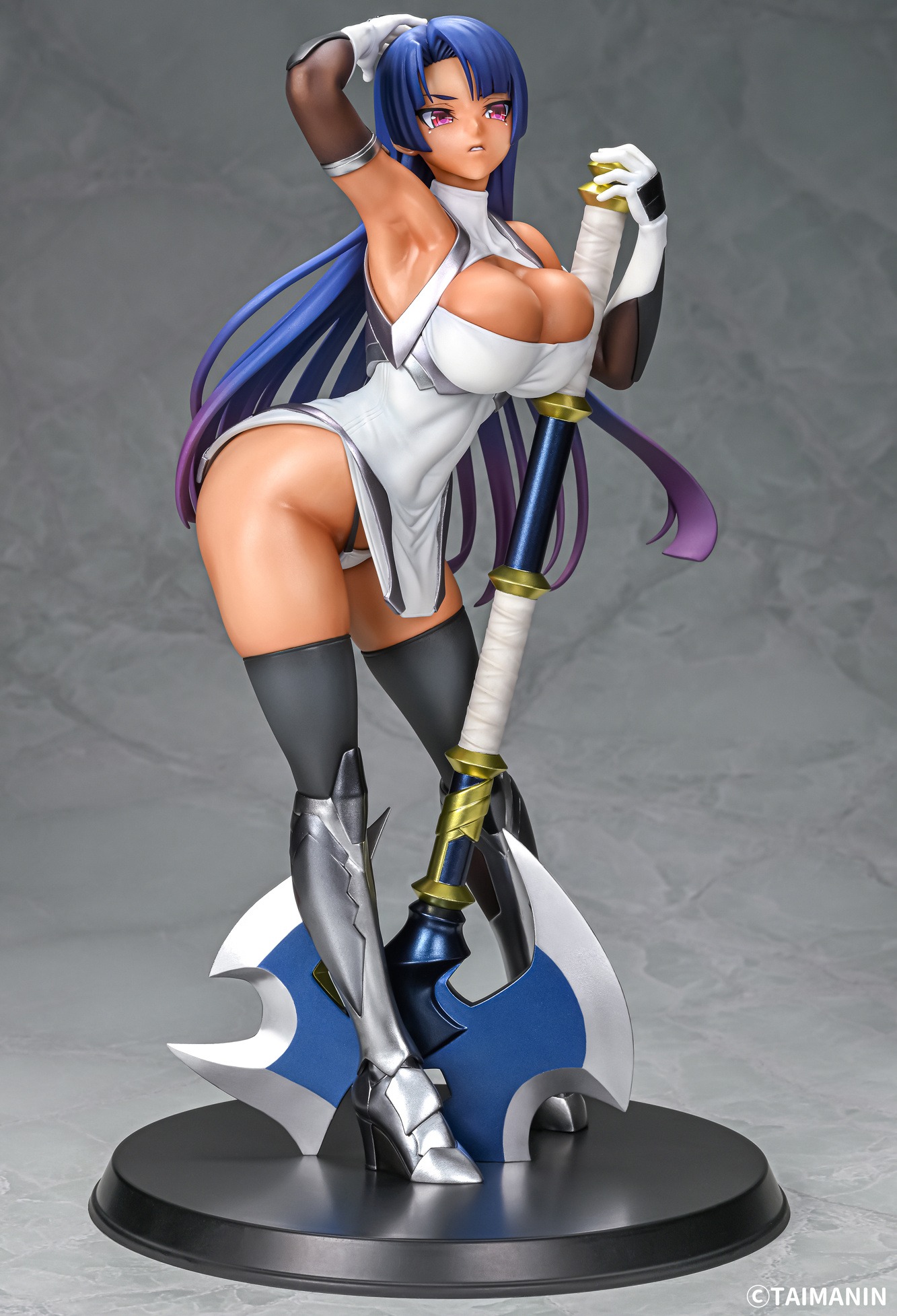 [Cast Off] Scaled Figure 1/6 Pale Yatsu Mauve Murasaki - Tanned Ver. Taimanin RPGX By Q-Six