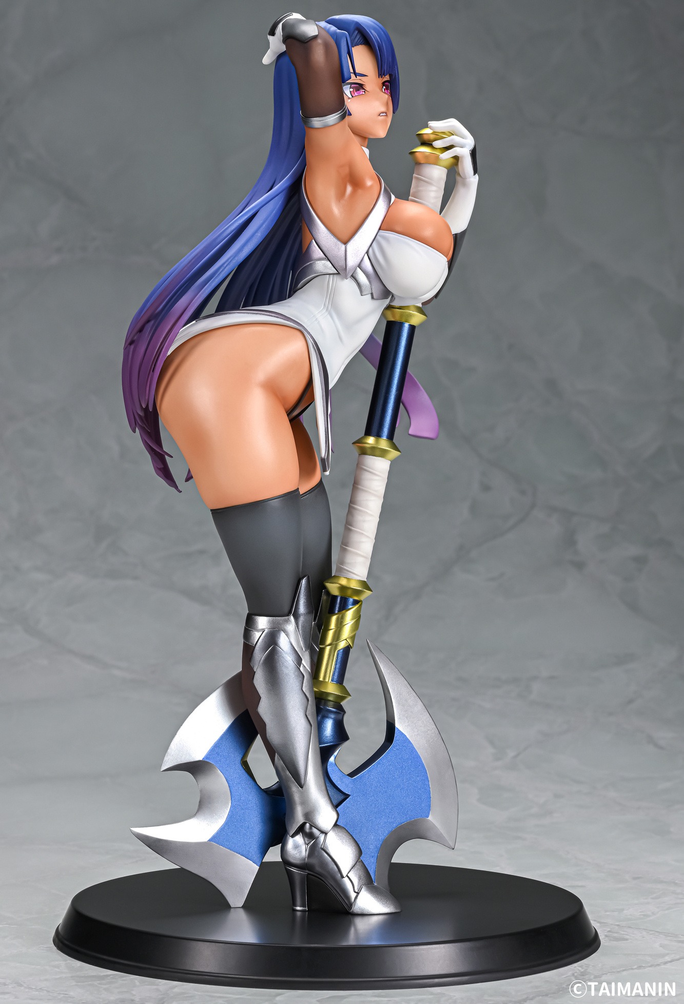 [Cast Off] Scaled Figure 1/6 Pale Yatsu Mauve Murasaki - Tanned Ver. Taimanin RPGX By Q-Six