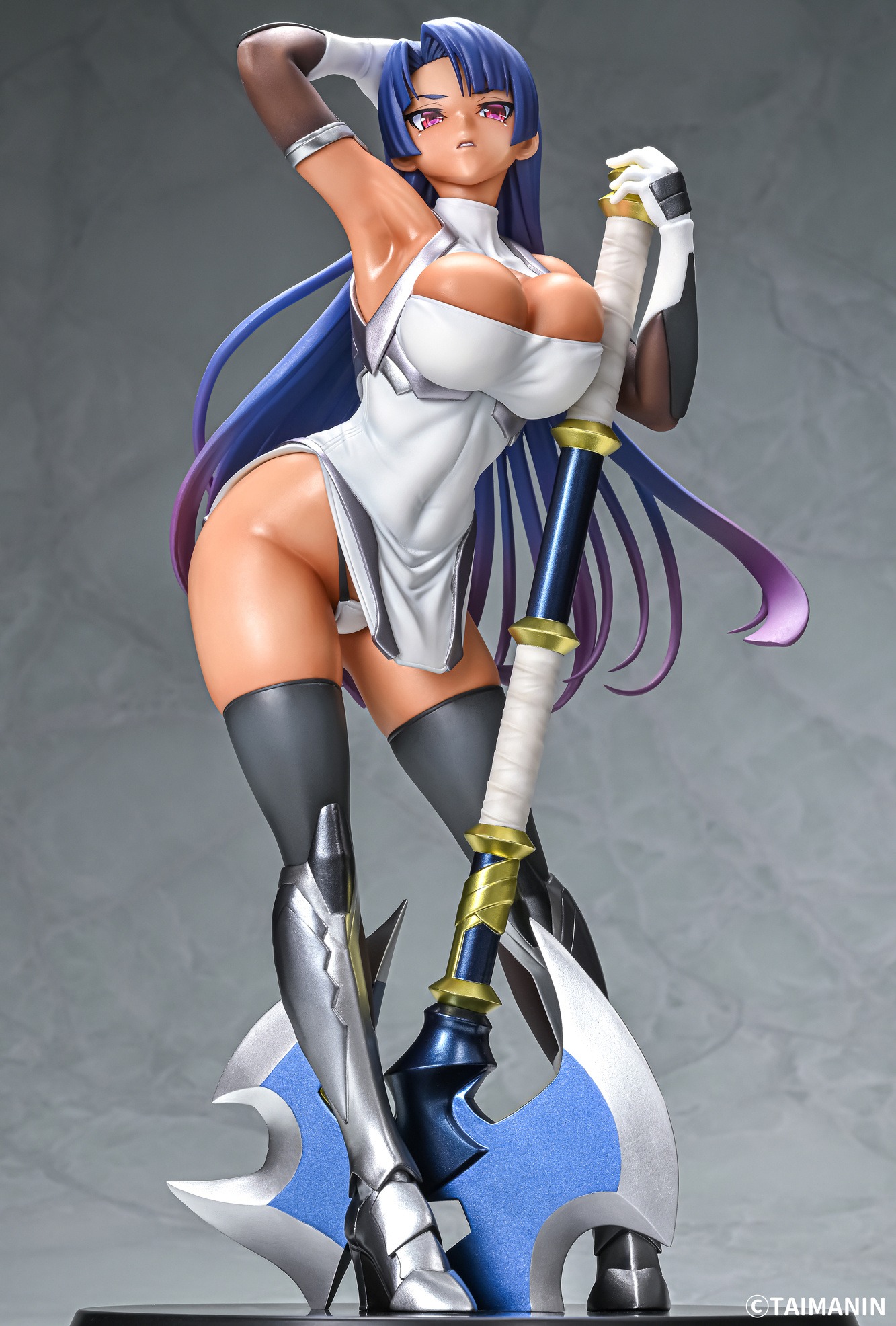 [Cast Off] Scaled Figure 1/6 Pale Yatsu Mauve Murasaki - Tanned Ver. Taimanin RPGX By Q-Six