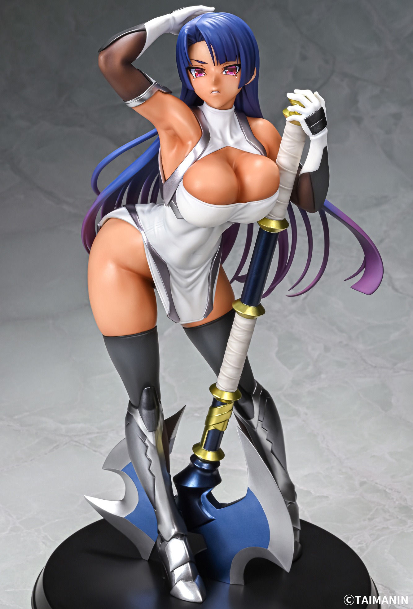 [Cast Off] Scaled Figure 1/6 Pale Yatsu Mauve Murasaki - Tanned Ver. Taimanin RPGX By Q-Six