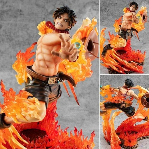 Image of Portrait Of Pirates POP NEO-MAXIMUM Portgas D. Ace - 15th Anniversary Limited Ver. One Piece (Super Limited Re-Release) By MegaHouse