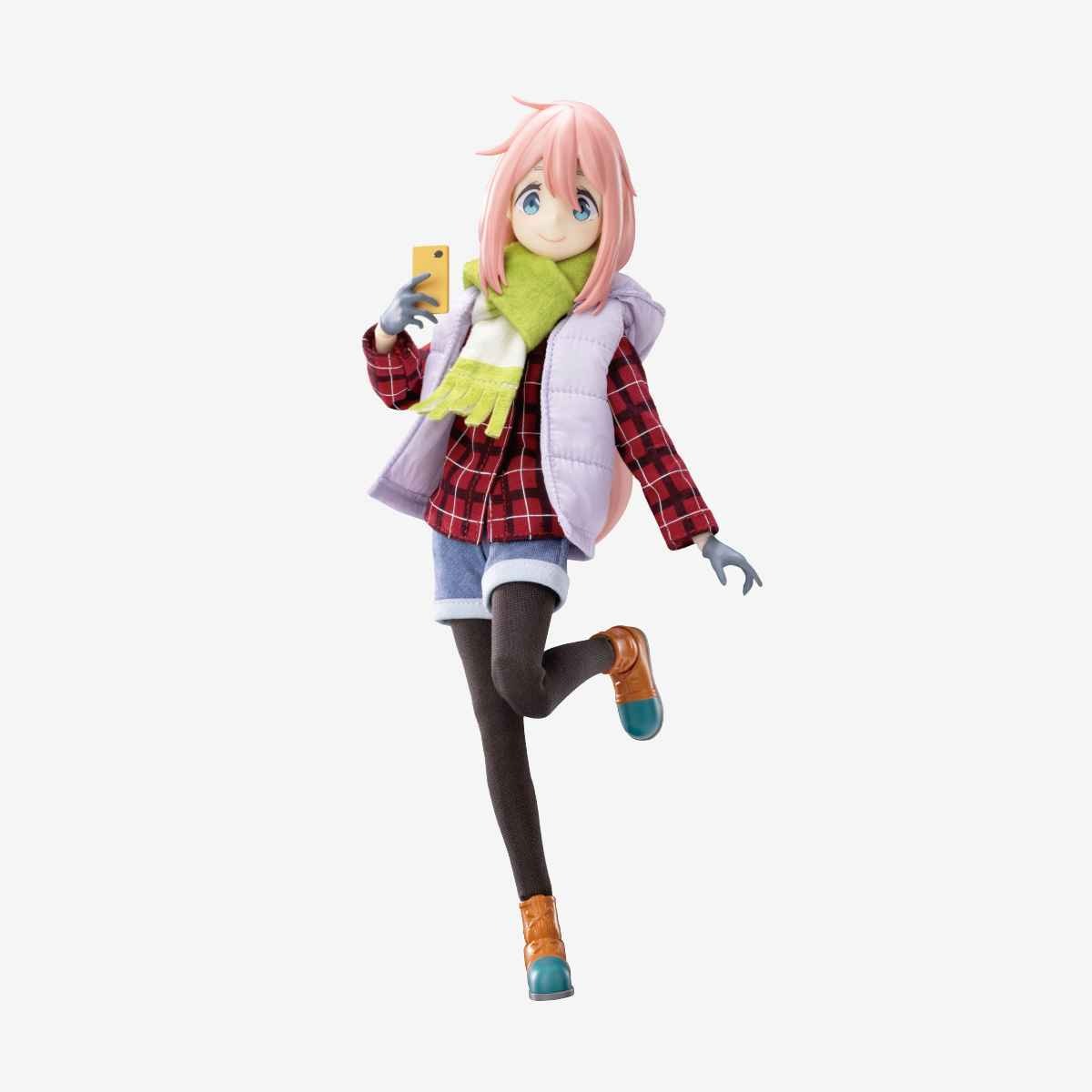 Action Figure 1/8 Shima Rin - Yuru Camp / Laid-Back Camp Or Kagamihara Nadeshiko By POP MART X GONG