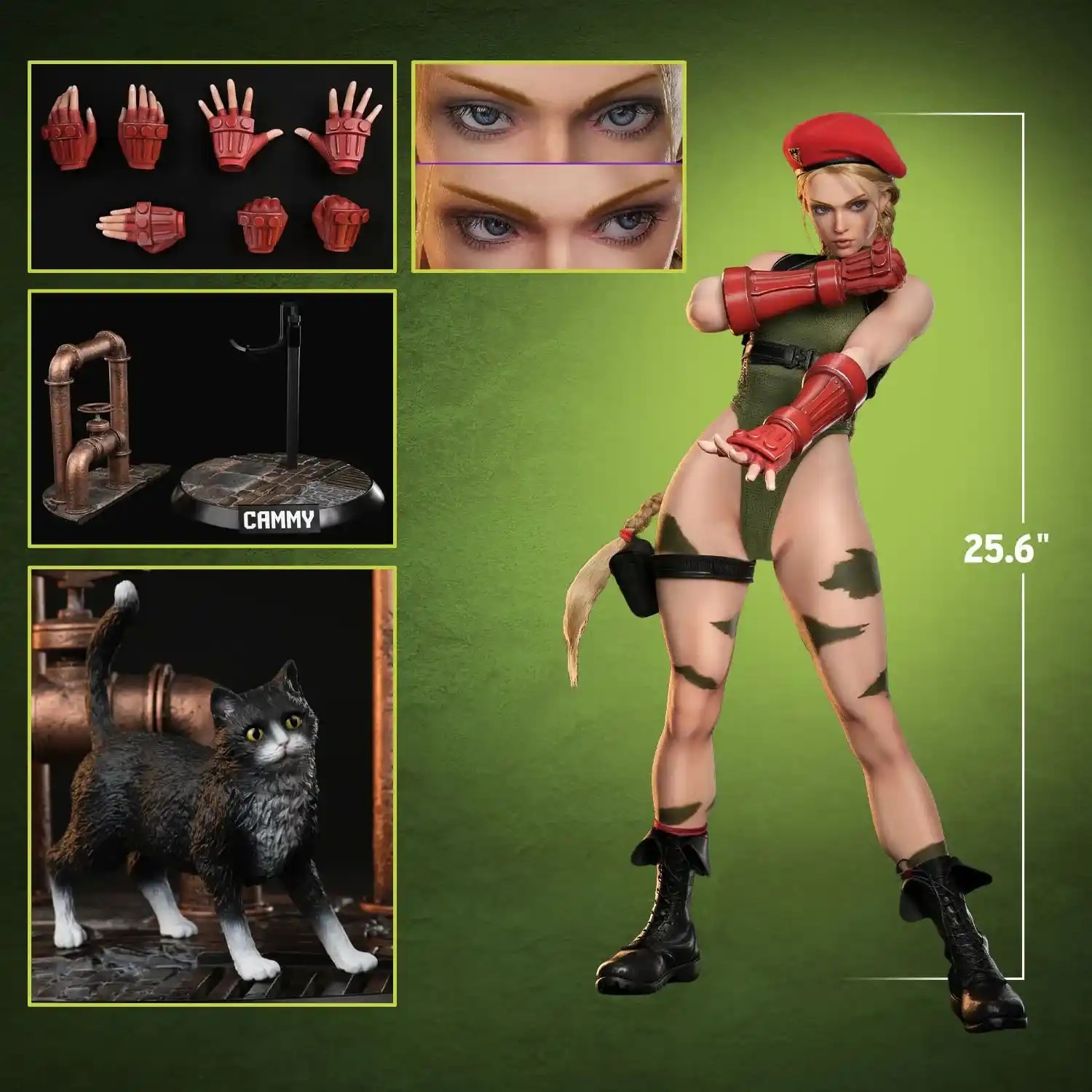Sillicone Action Figure 1/3 Cammy - Street Fighter 6 By Infinity Studio