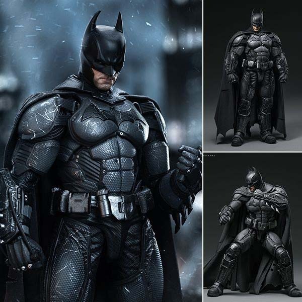 Action Figure 1/12 Batman - Battle Damaged Ver. Batman : Arkham Origins By INART