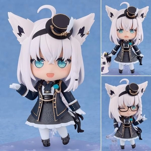 Image of Nendoroid Shirakami Fubuki - Parade Dress Ver. hololive production By Good Smile Company