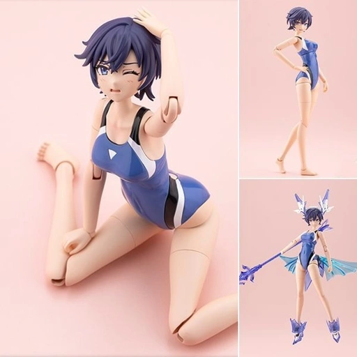 Image of Sousai Shoujo Teien 1/10 Plastic Model Rui Saotome - Touou High School Competitive Swimsuit Ver. By Kotobukiya