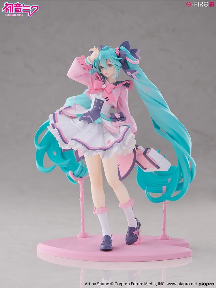S-Fire Figure Hatsune Miku - New School Term Ver. Vocaloid By SEGA