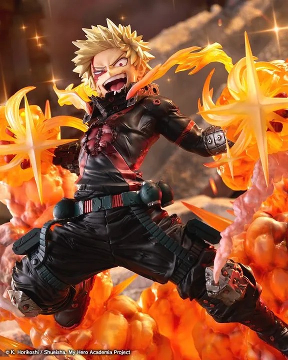 ARTFX J Scaled Figure 1/8 Katsuki Bakugo - Final Season Ver. Boku no Hero Academia By Kotobukiya