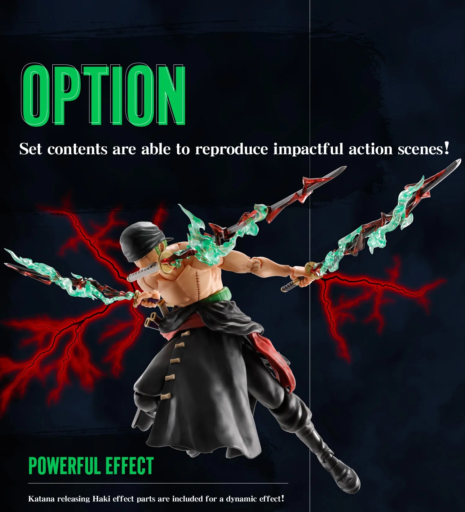 SHF S.H.Figuarts Roronoa Zoro - The King Of Hell By Premium Bandai