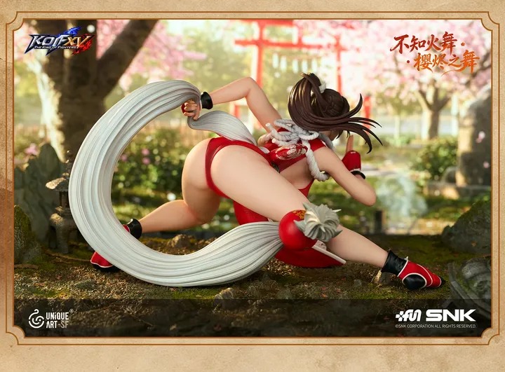Scaled Figure 1/6 Shiranui Mai - Dance of Blossoming Flames Ver. The King of Fighters XV By Unique Art Studio