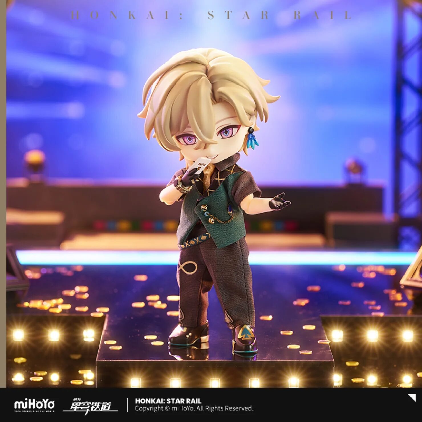 Nendoroid Doll Aventurine / Kakavasha - Star Rail LIVE Ver. Honkai: Star Rail By Good Smile Company