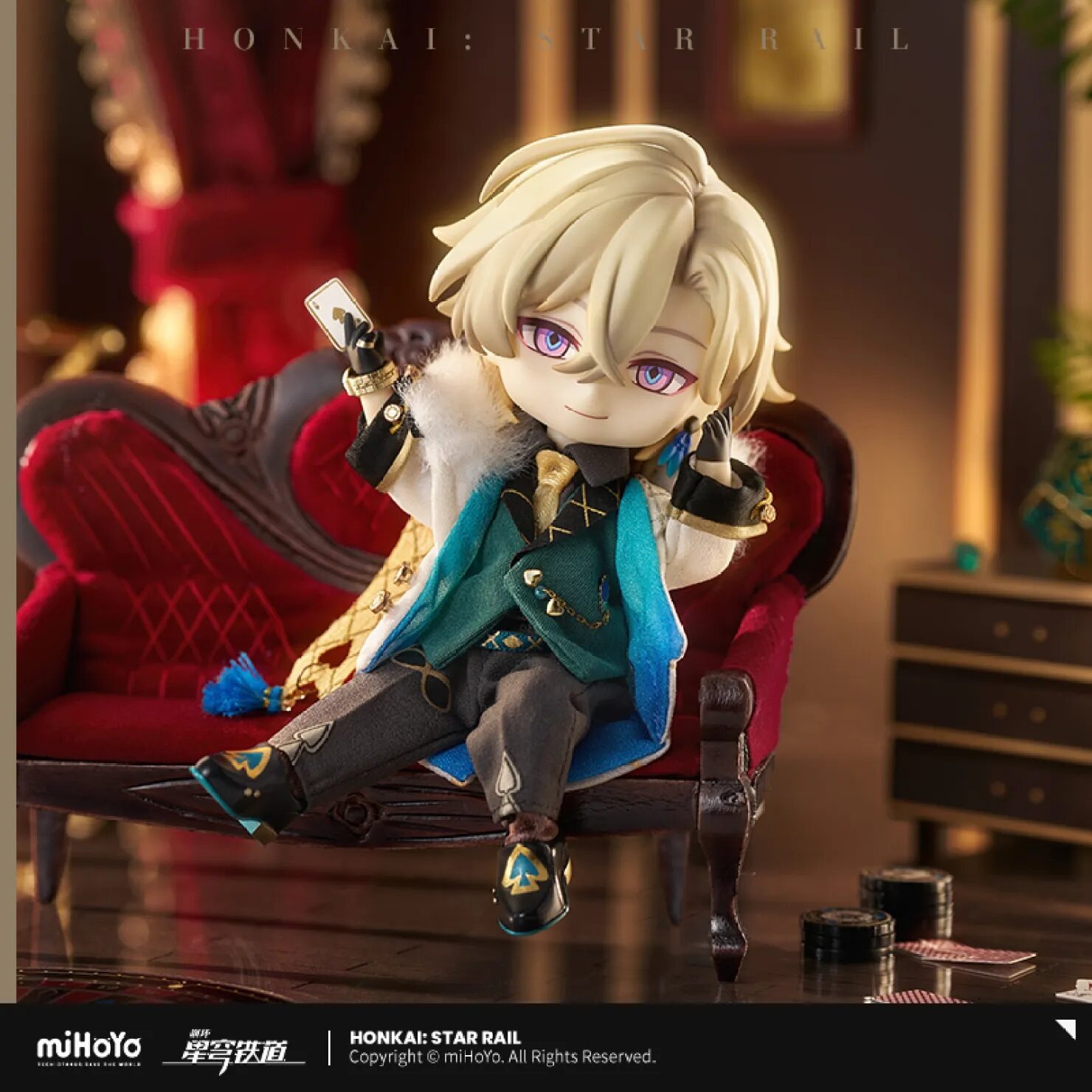 Nendoroid Doll Aventurine / Kakavasha - Star Rail LIVE Ver. Honkai: Star Rail By Good Smile Company