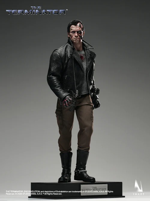 Action Figure 1/6 The Terminator: T-800 By Inart
