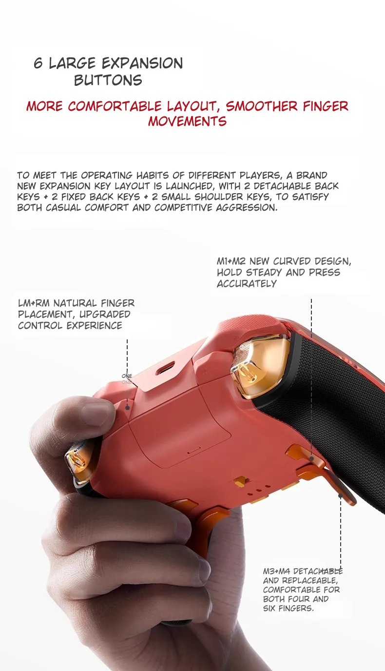 [Limited Edition Set Gift Box] Evangelion APEX 5 Elite Gaming Controller Asuka Langley Model By Flydigi X Evangelion