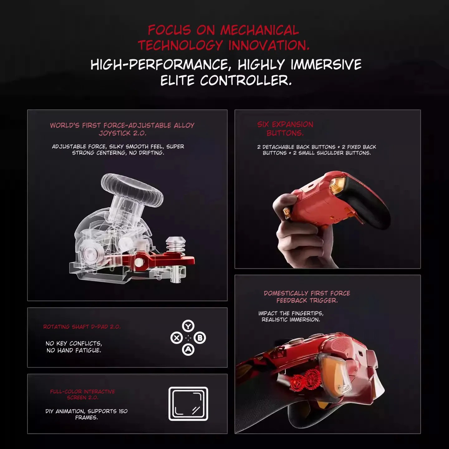 [Limited Edition Set Gift Box] Evangelion APEX 5 Elite Gaming Controller Asuka Langley Model By Flydigi X Evangelion