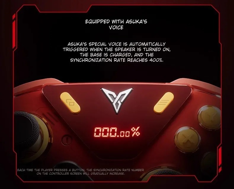 [Limited Edition Set Gift Box] Evangelion APEX 5 Elite Gaming Controller Asuka Langley Model By Flydigi X Evangelion