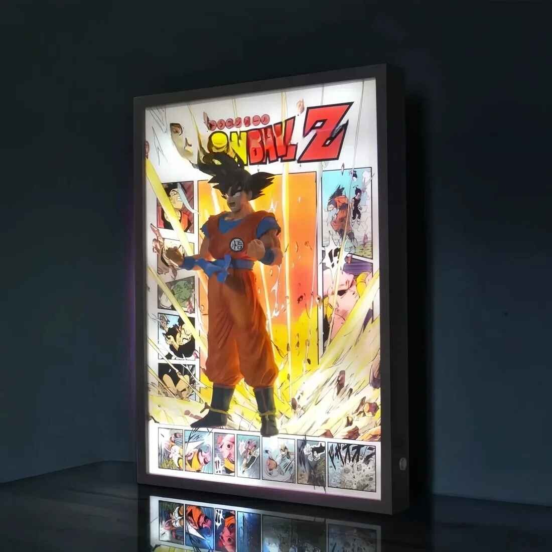 Son Goku Break out of the comics 3D stereoscopic Led Light Art Ver. - Dragonball Z