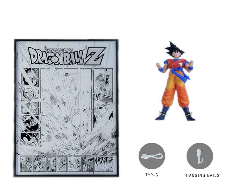 Son Goku Break out of the comics 3D stereoscopic Led Light Art Ver. - Dragonball Z