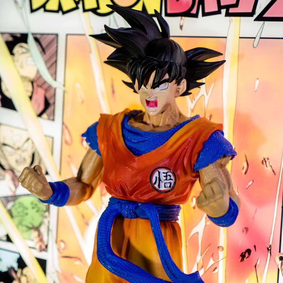 Son Goku Break out of the comics 3D stereoscopic Led Light Art Ver. - Dragonball Z
