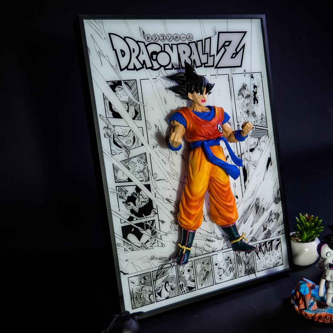 Son Goku Break out of the comics 3D stereoscopic Led Light Art Ver. - Dragonball Z