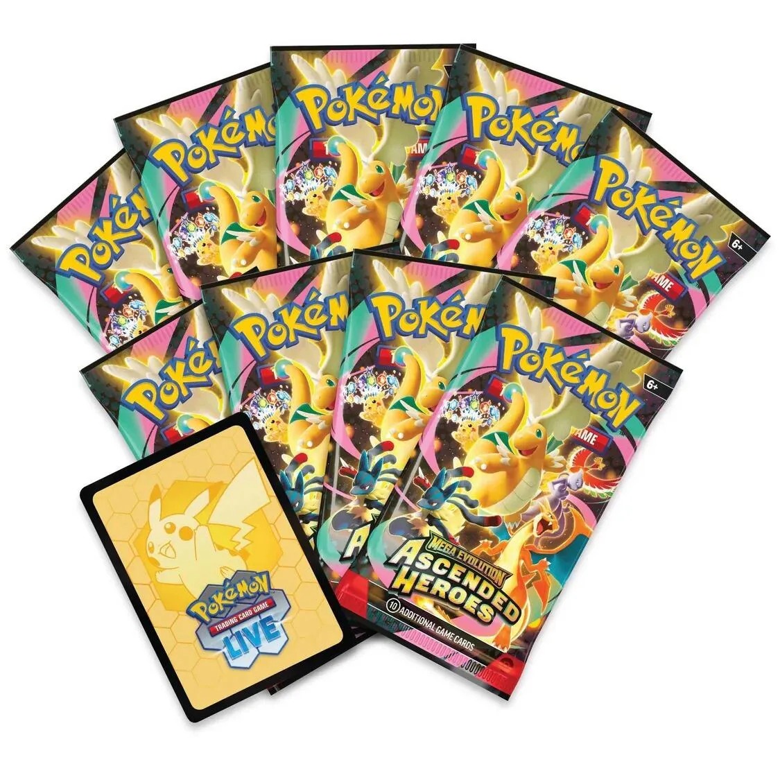 Original Pokémon TCG Mega Evolution Ascended Heroes Elite Trainer Box - ETB