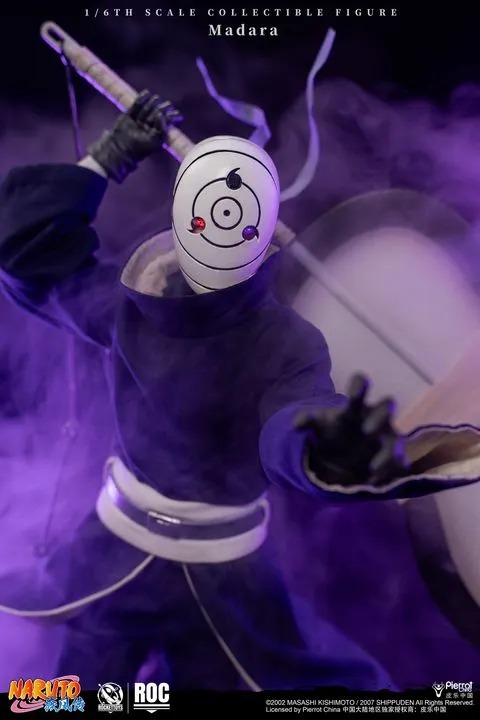 Action Figure 1/6 Uchiha Obito - Madara Ver. Naruto Shippuden ROC021 By Rocket Toys