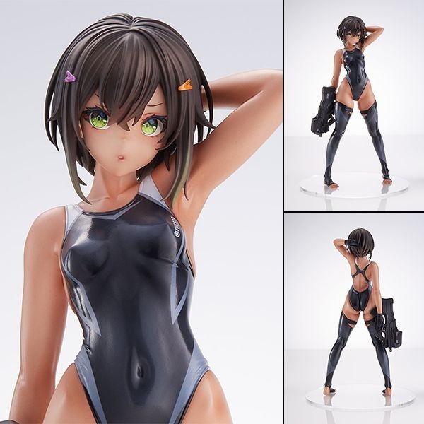 Scaled Figure 1/7 Suieibu no Buchou-chan / Buchou-chan of the Swimming Club - ARMS NOTE (Re-Release) By AMAKUNI