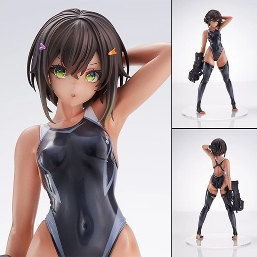 Image of Scaled Figure 1/7 Suieibu no Buchou-chan / Buchou-chan of the Swimming Club - ARMS NOTE (Re-Release) By AMAKUNI