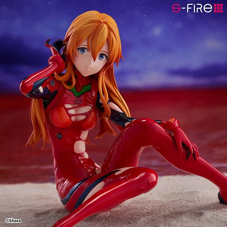 S-Fire Scaled Figure 1/7 Asuka Langley Souryuu - Evangelion Shin Gekijouban By SEGA