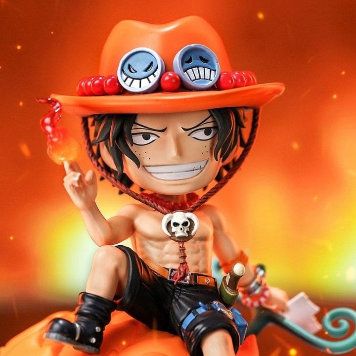 Portgas D. Ace Mera Mera no Mi Devil's Fruit Voice Controlled Room Light - One Piece (11cm) By Happy Life