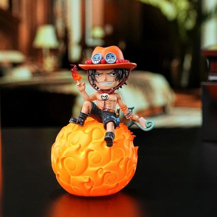 Portgas D. Ace Mera Mera no Mi Devil's Fruit Voice Controlled Room Light - One Piece (11cm) By Happy Life