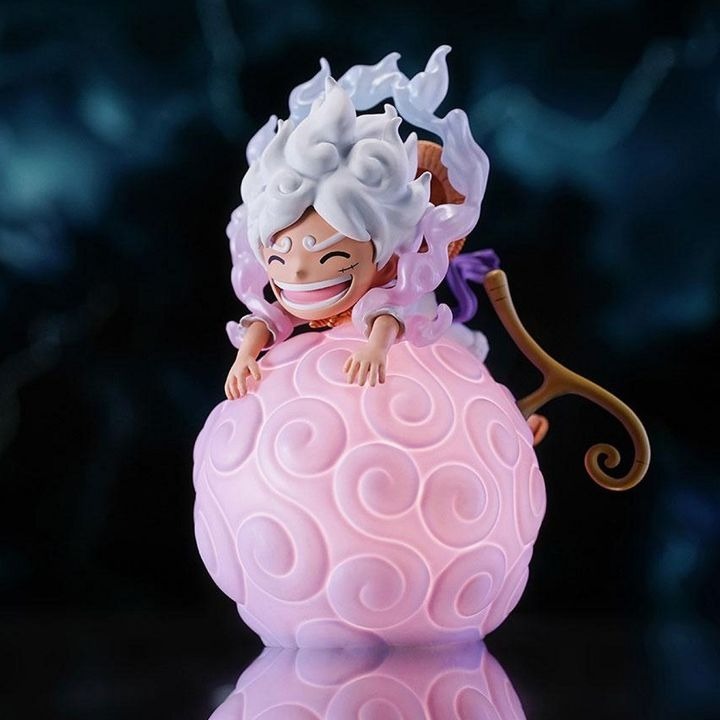 Monkey D. Luffy Gear 5 Gomu Gomu no Mi Devil's Fruit Voice Controlled Room Light - One Piece (11cm) By Happy Life
