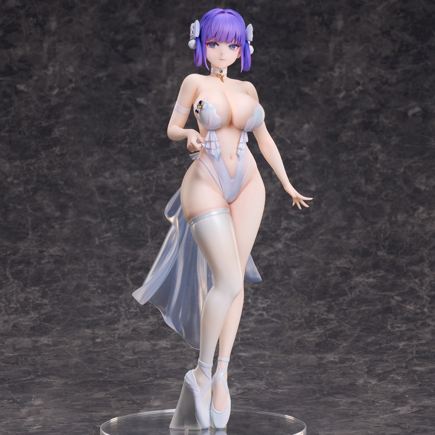 Scaled Figure 1/6 White Queen -Lume- -Illustration by Chrysa (29cm) By Union Creative