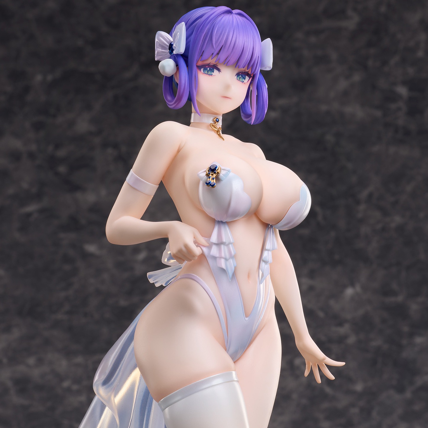 Scaled Figure 1/6 White Queen -Lume- -Illustration by Chrysa (29cm) By Union Creative