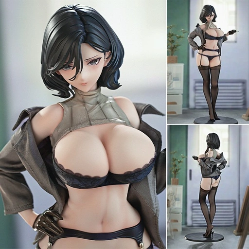 Scaled Figure 1/4 Ten'nen Bijustu Kyoushi Rumi - Illustration by Keso Shirou  By Hobby Rangers