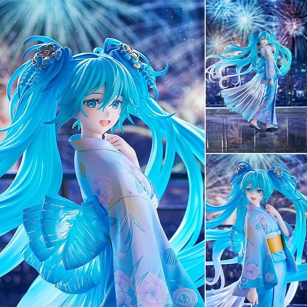 Scaled Figure 1/7 Hatsune Miku - Music & Fire Works Ver. Vocaloid By Good Smile Company