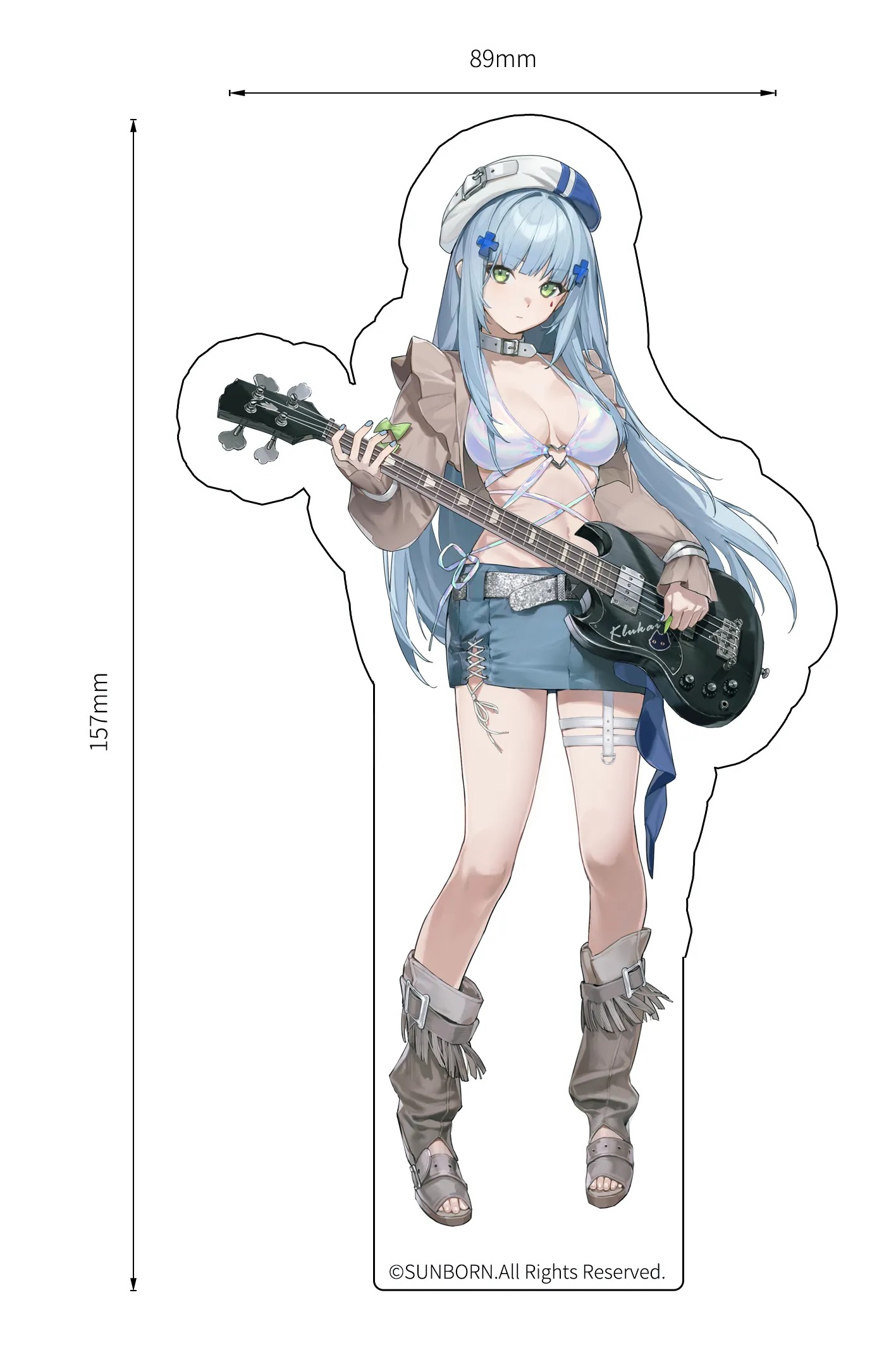 [With Bonus] Scaled Figure 1/6 Klukai / HK416 - Echoing Heatwave Ver. Girls' Frontline 10th Anniversary By Kawa Design