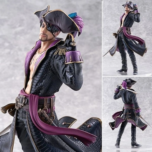 Image of S-Fire Scaled Figure 1/7 Majima Goro - Captain Majima Ver. Yakuza 8 Gaiden: Pirates in Hawaii By SEGA