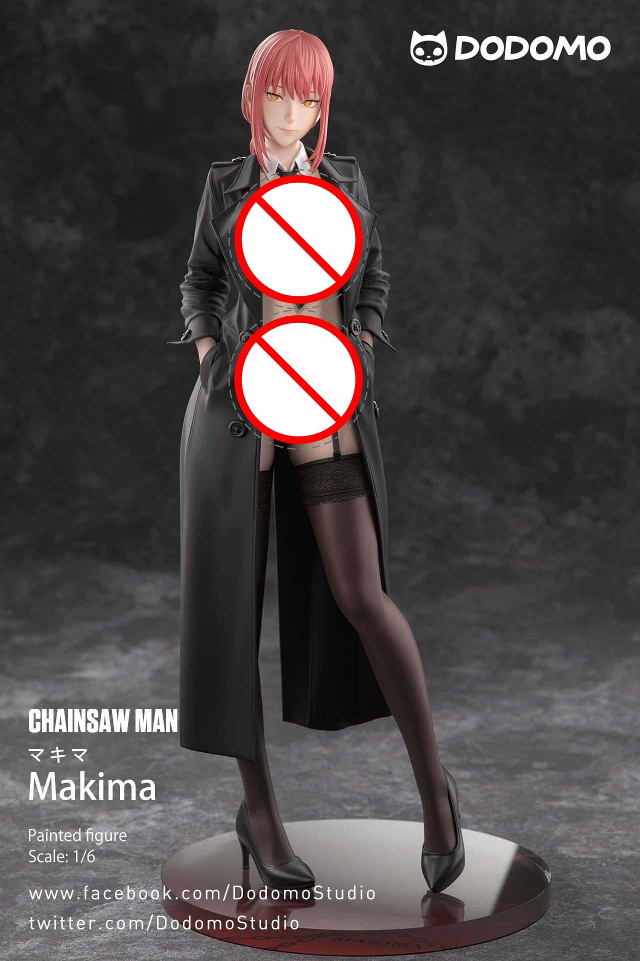 [READY STOCK ITEM] [Cast-Off] Scaled Figure 1/6 Makima - Chainsawman By DODOMO STUDIO