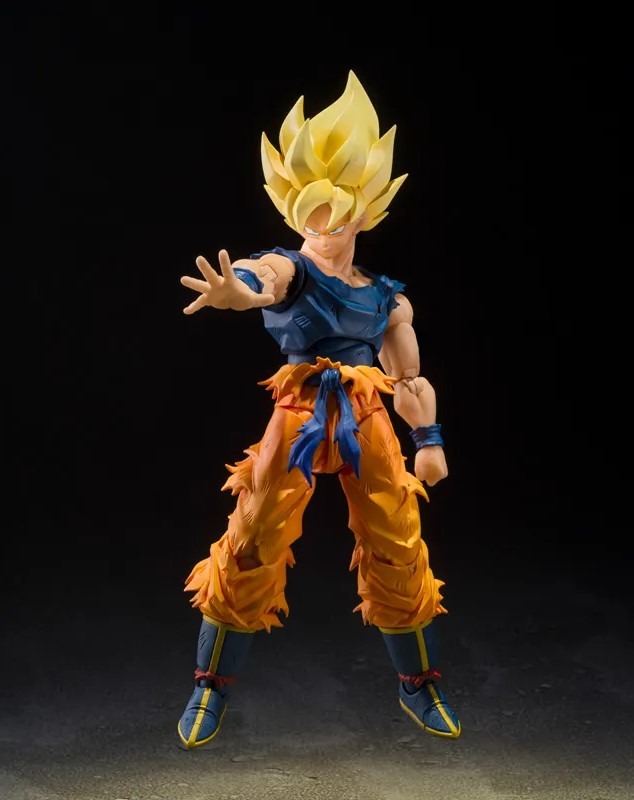 SHF S.H.Figuarts Super Saiyan Son Goku Fighter Of Rage - Dragon Ball Z By Premium Bandai