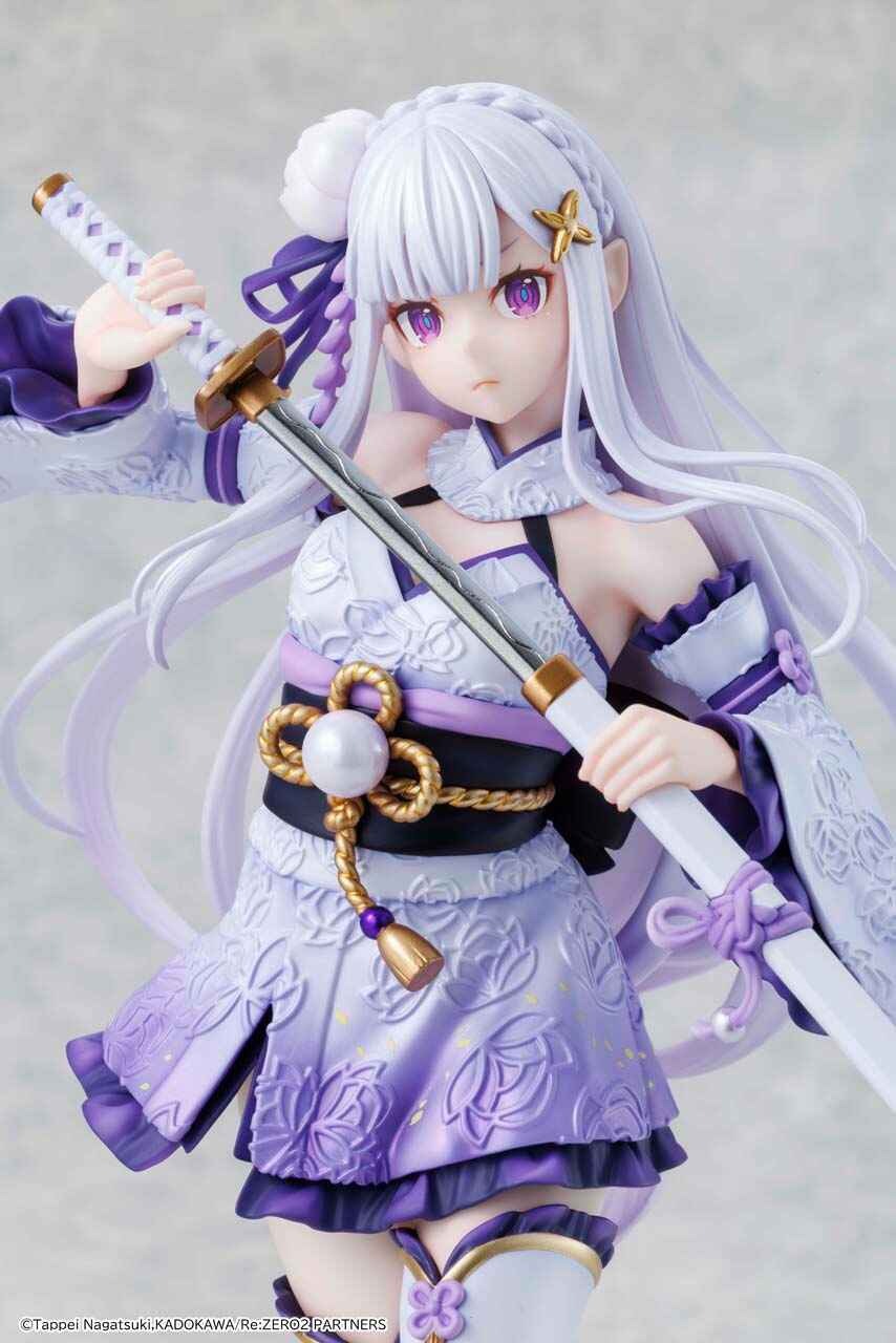 Scaled Figure 1/7 KDColle Emilia - Battle Costume Ver. Re:Zero Kara Hajimaru Isekai Seikatsu By KADOKAWA